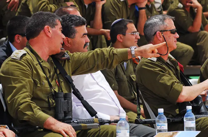 פרץ ואשכנזי בתרגיל צה"ל. שנה מאתגרת