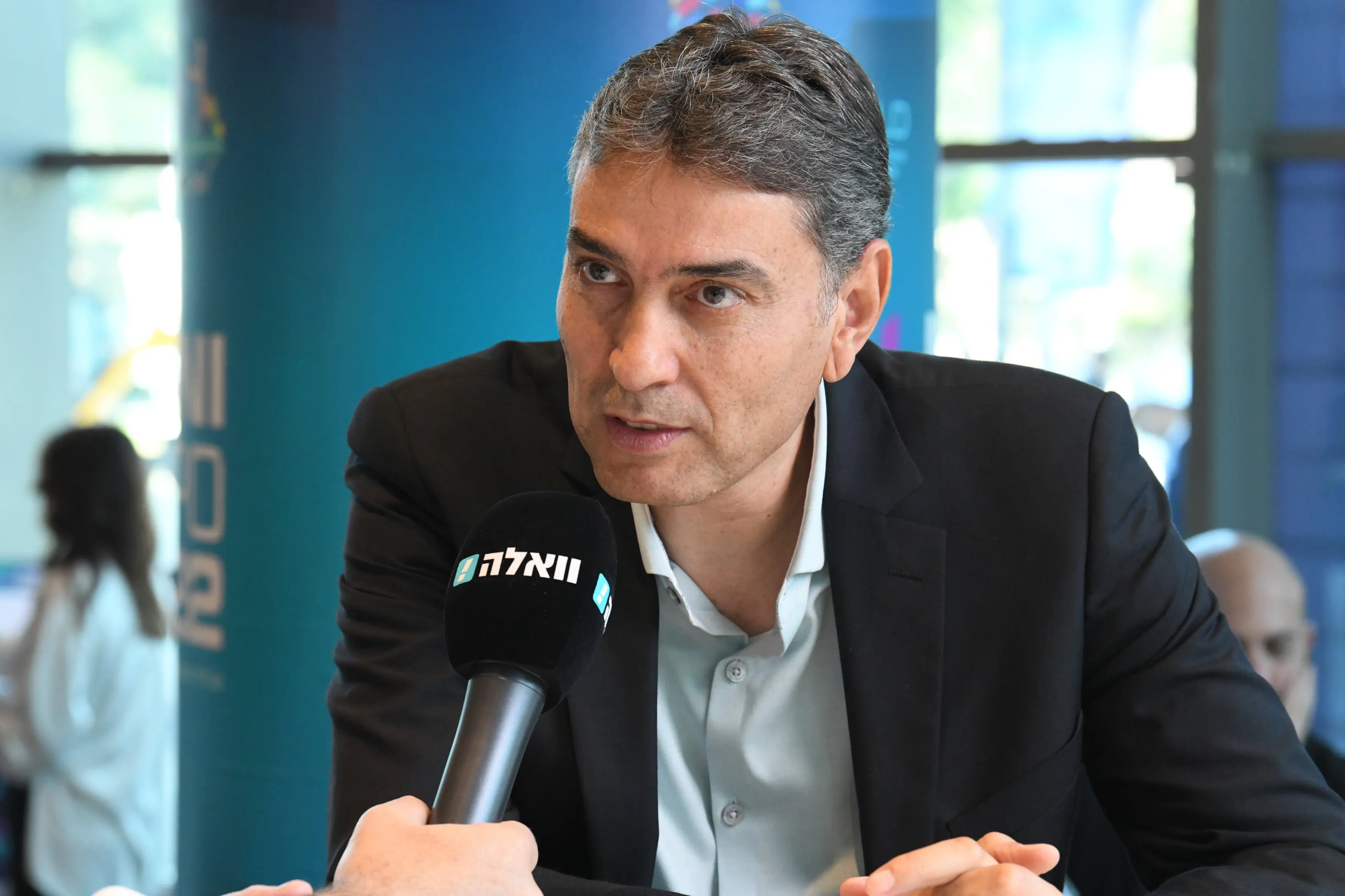 שי חג'ג' יו"ר מרכז המועצות האזוריות בישראל בריאיון לניר קיפניס וליאות רון בכנס השלטון המקומי 2022