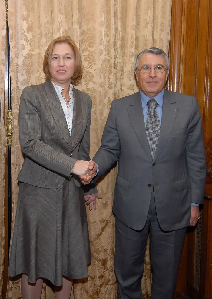 שרת החוץ ציפי לבני עם עמיתה המרוקאי. בישראל "לא יודעים" על העברת המידע