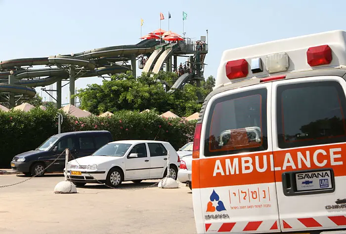 שני הפצועים פונו לבית החולים ברזילחי