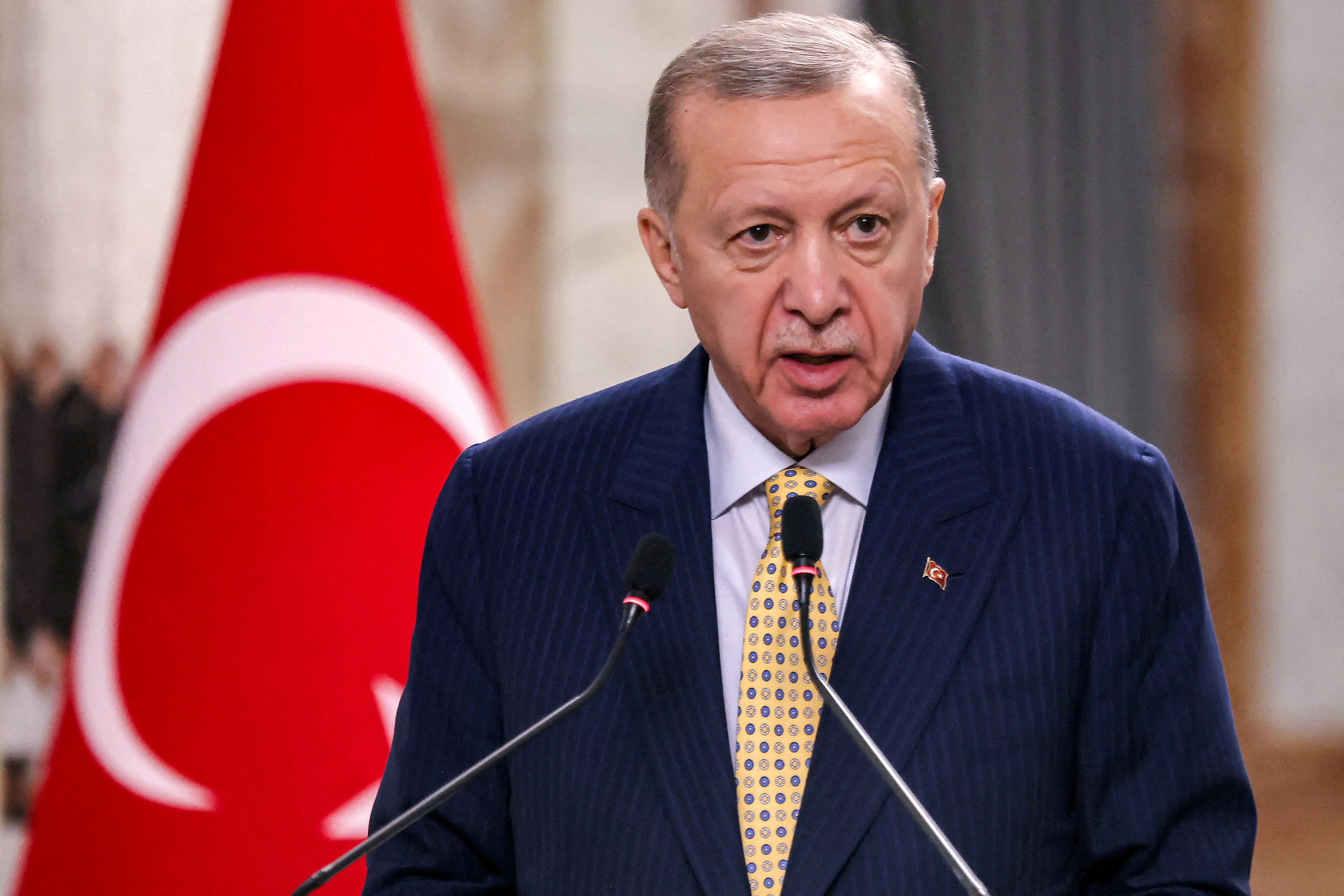 נשיא טורקיה רג'יפ טייפ ארדואן