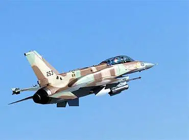 בדרך לעימות מעל שמי עירק? מטוס F16 של חיל האוויר