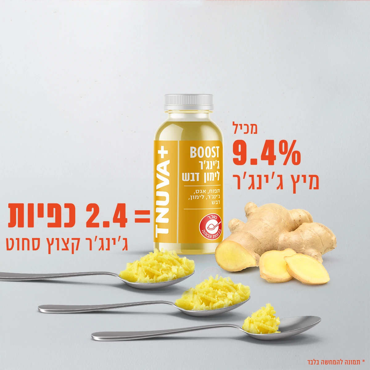 סדרת הבוסטים של TNUVA+ - דבש