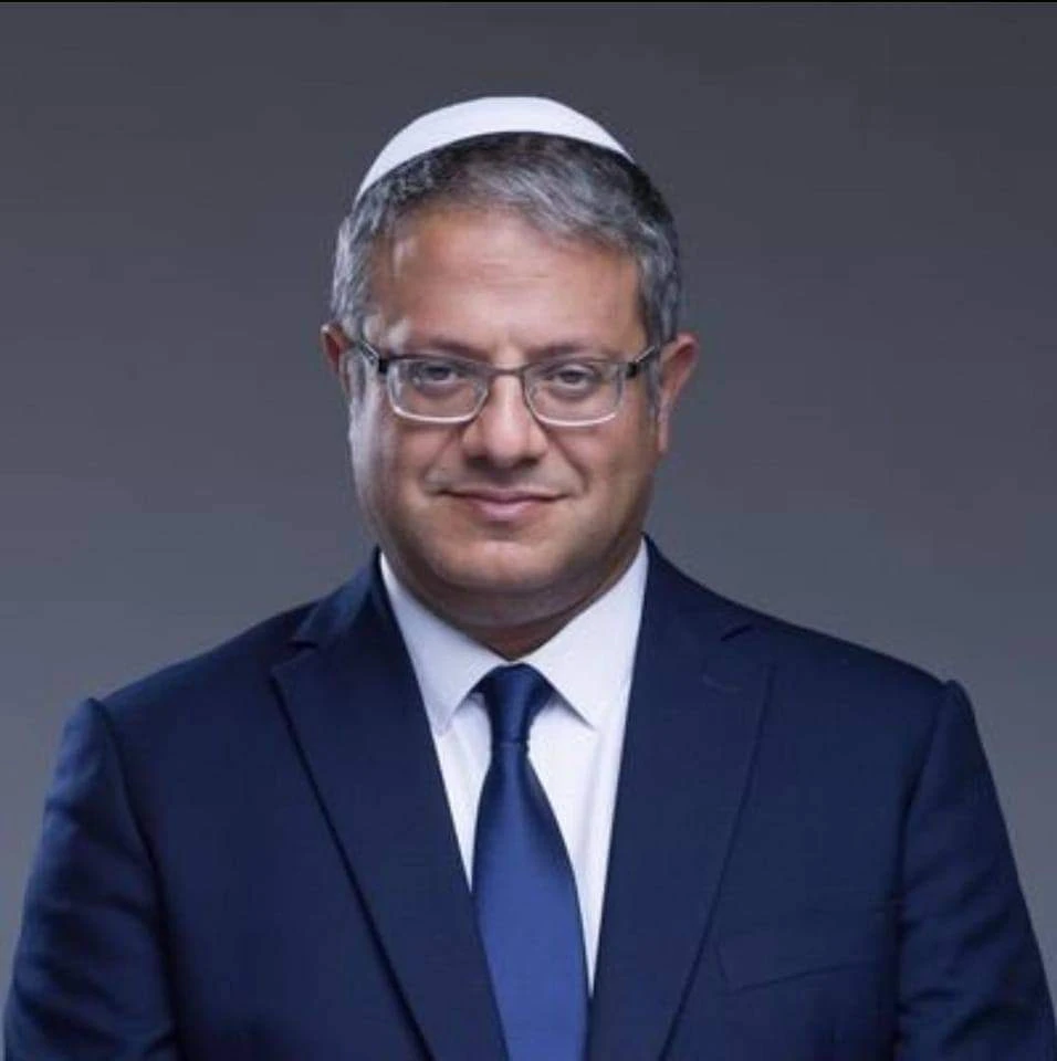 השר לביטחון לאומי איתמר בן גביר