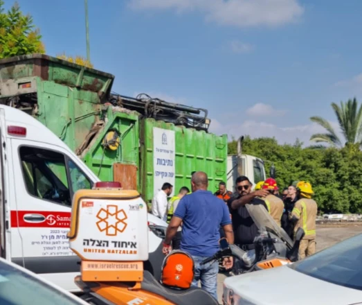 זירת התאונה בנתיבות