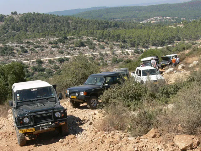 יום בשטח עם מדריכי אתר השטח הישראלי