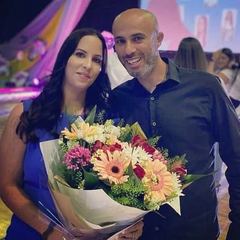 ג'יאר דוידוב ומשפחתו שנהרג בשביעי באוקטובר