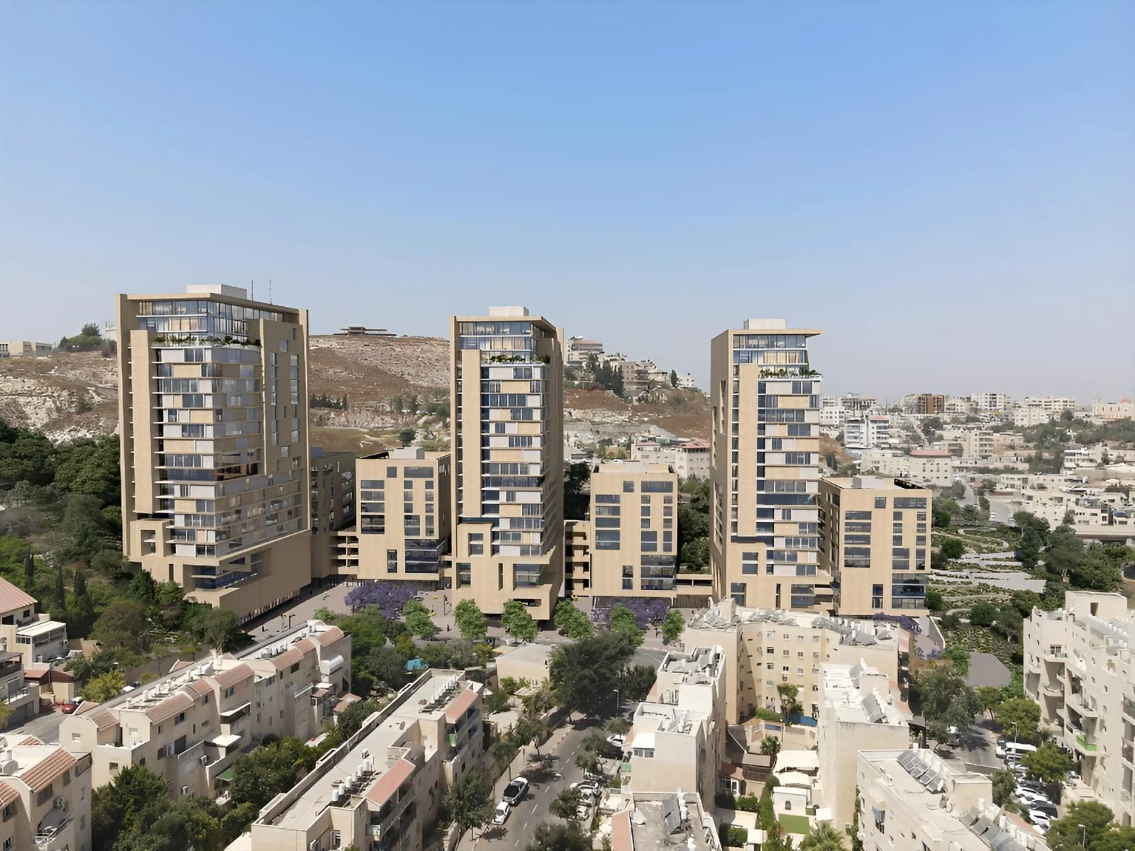 מתחם דוד ניב, פסגת זאב