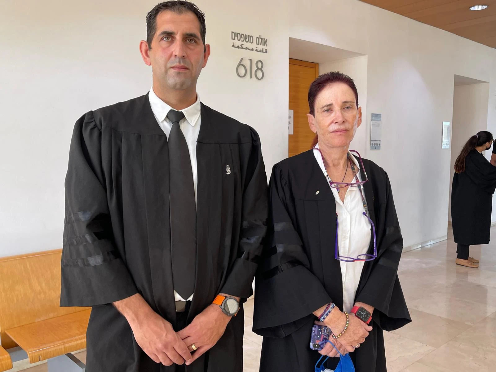 עורכי הדין תמי אולמן ושאדי סרוג׳י