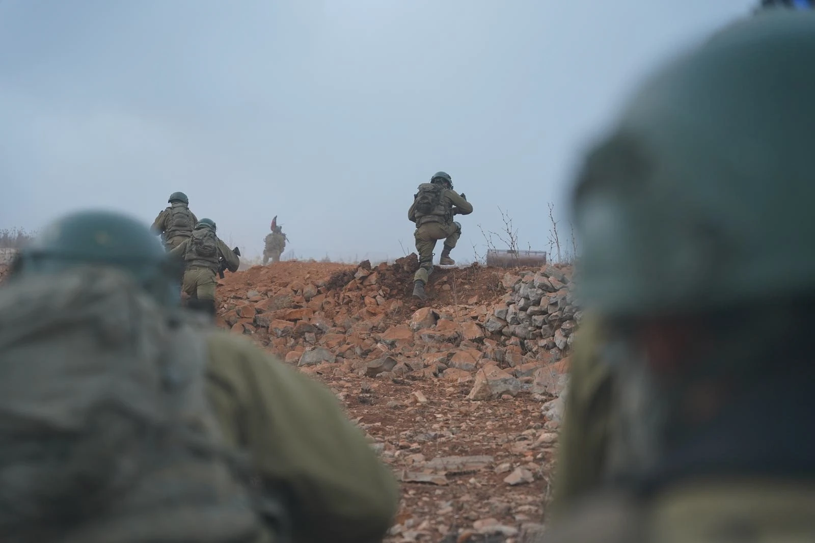 כוחות צה"ל בדרום לבנון. 10.10.2024