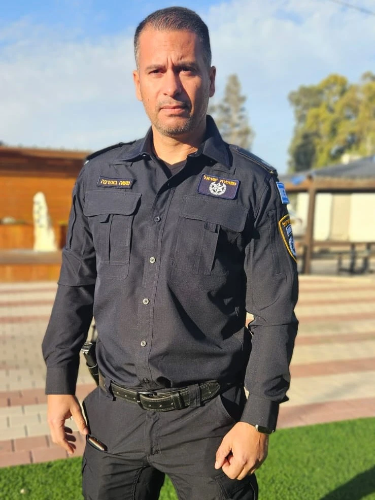 רפ"ק משה בוהדנה ממלא מקום מפקד תחנת אופקים