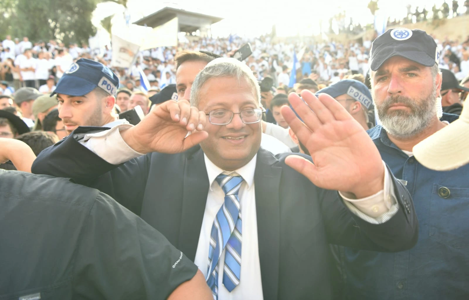 בן גביר ביום ירושלים, שער שכם. 26 במאי 2025