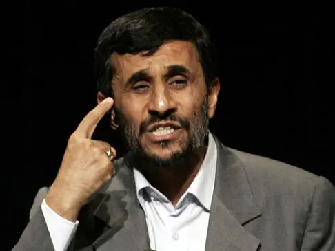 נשיא אירן מחמוד אחמדינג'ד נואם באוניברסיטת קולומביה בניו יורק