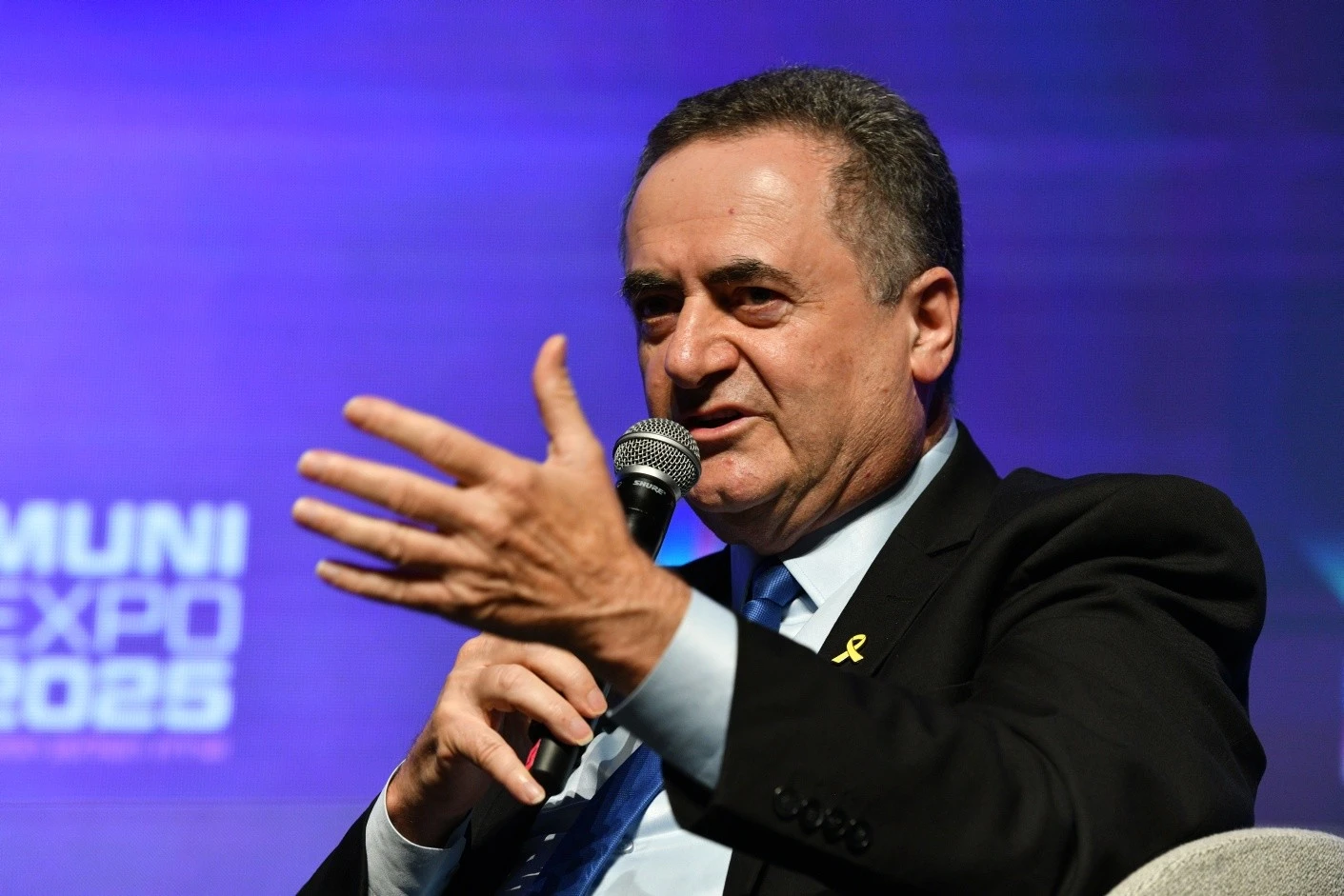 שר הביטחון ישראל כץ. היוזם