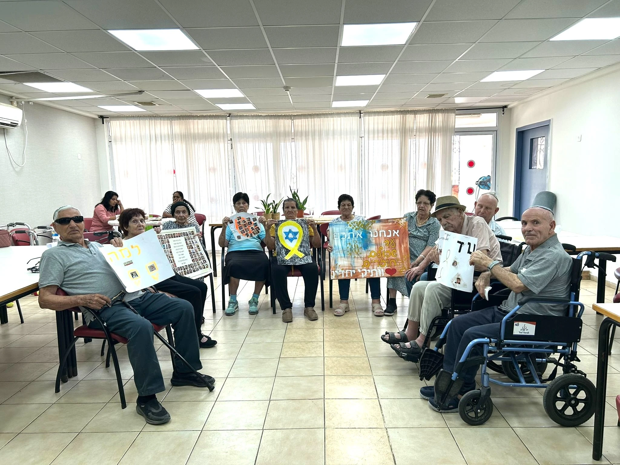 ותיקי בני שמעון קוראים להשבת החטופים