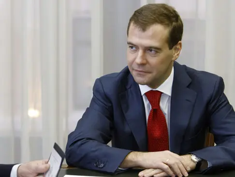 דימיטרי מדוודב המועמד לנשיאות רוסיה