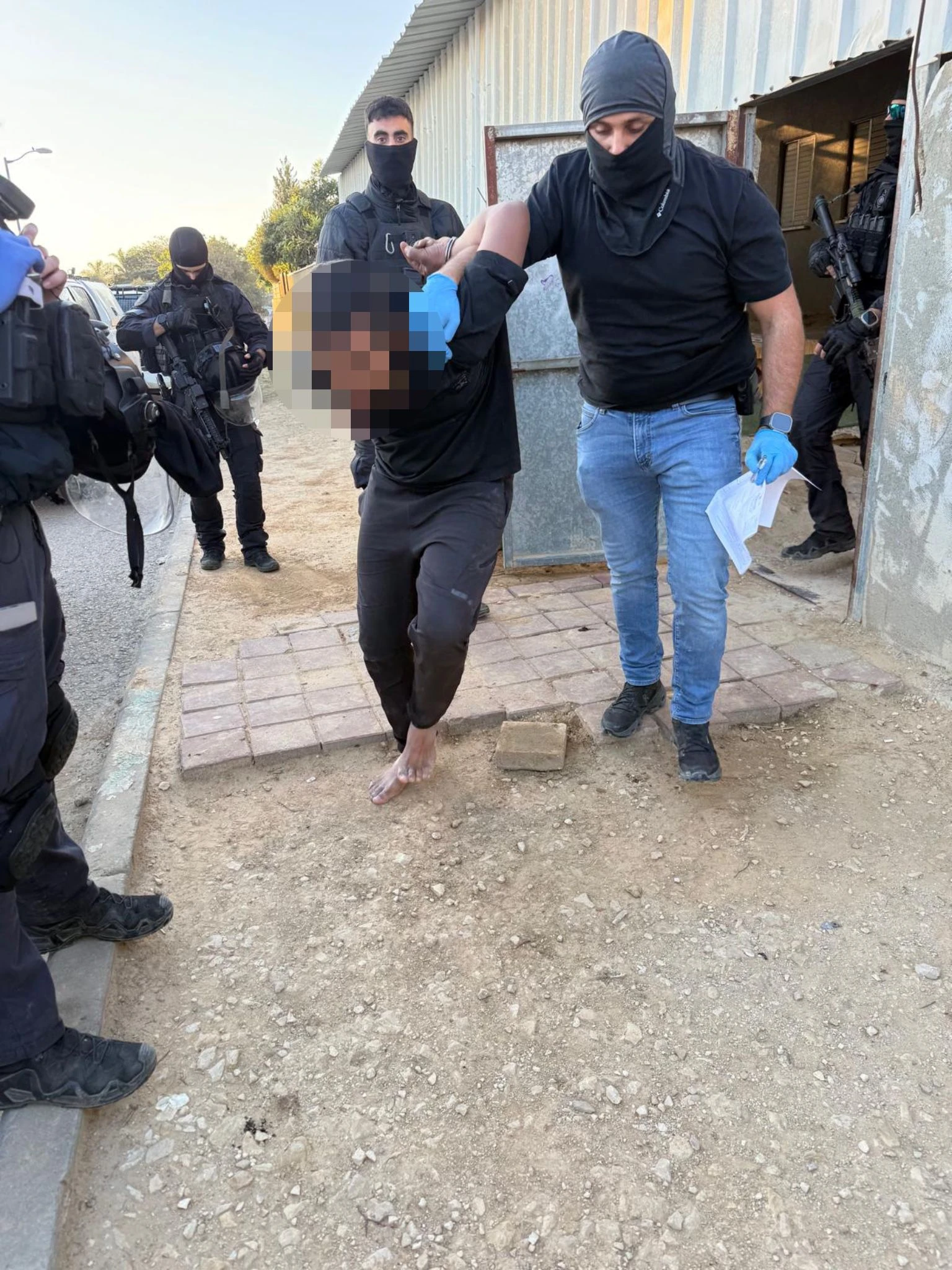 מעצר אחד החשודים בניסיון השוד באופקים