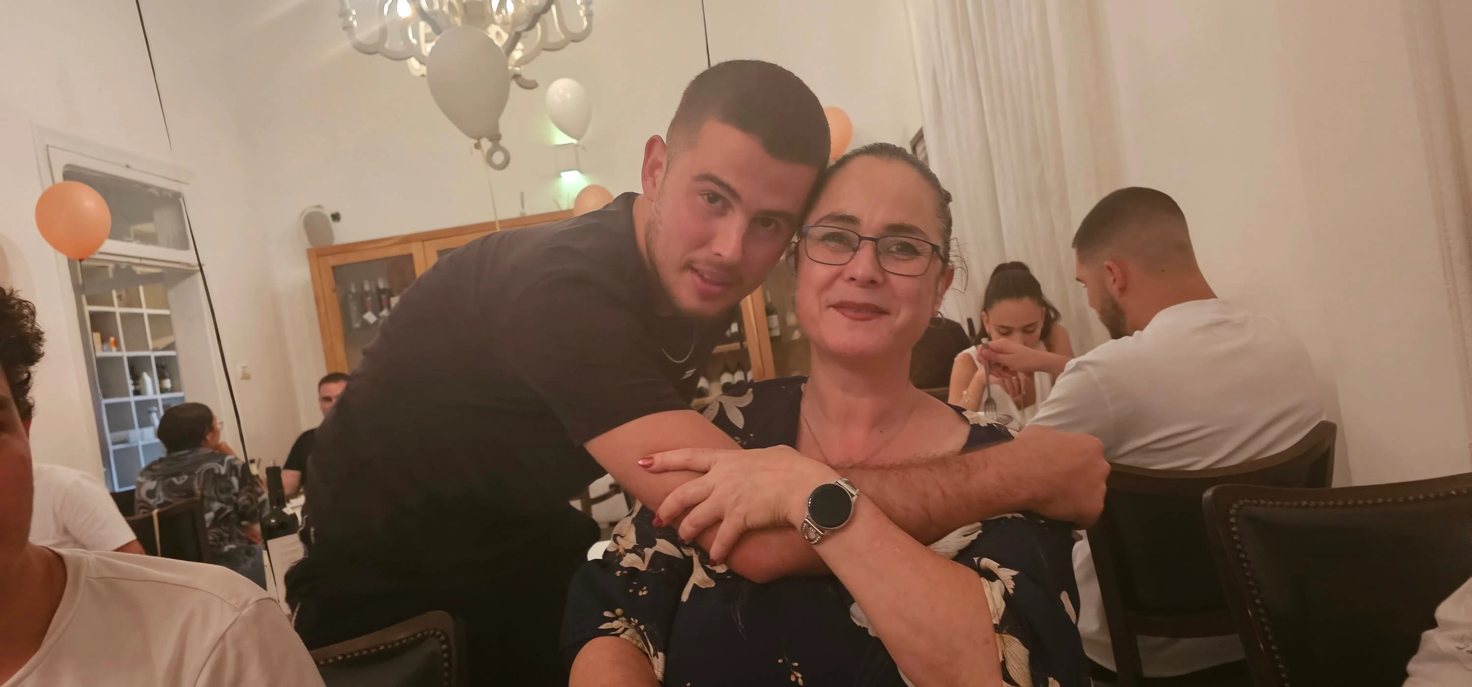 רון שרמן ז"ל ואמו