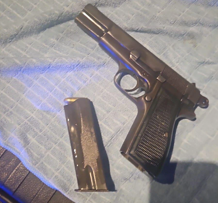 האקדח שנתפס