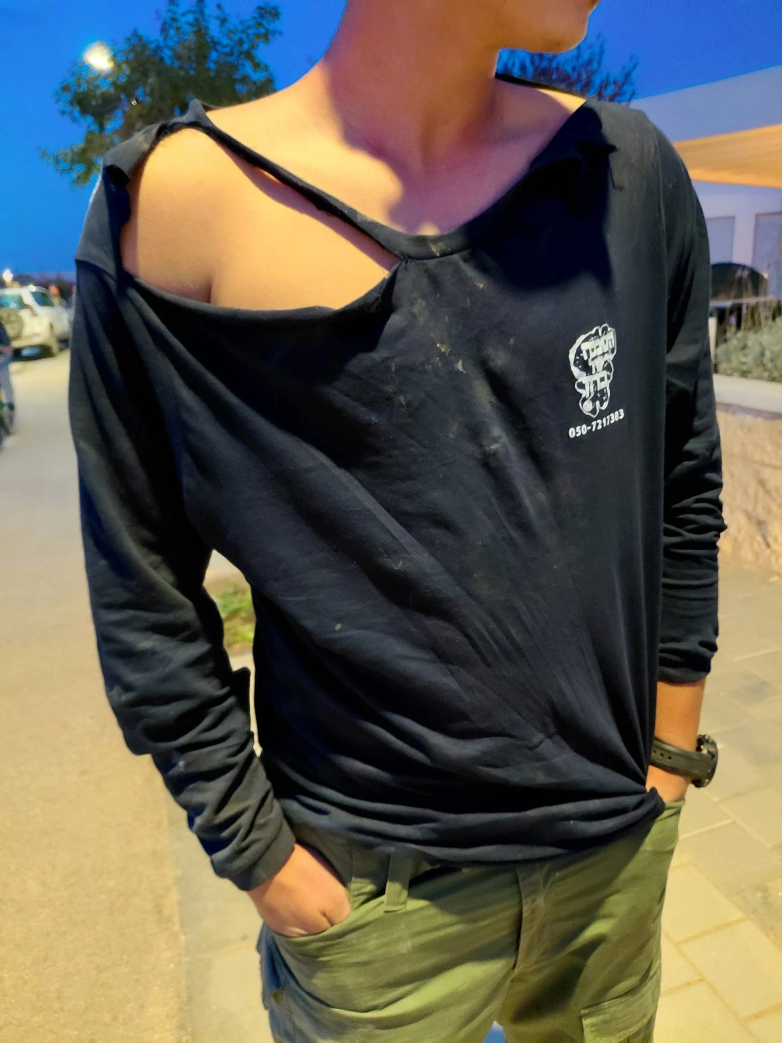 אחד הנערים שהותקפו ליד רתמים