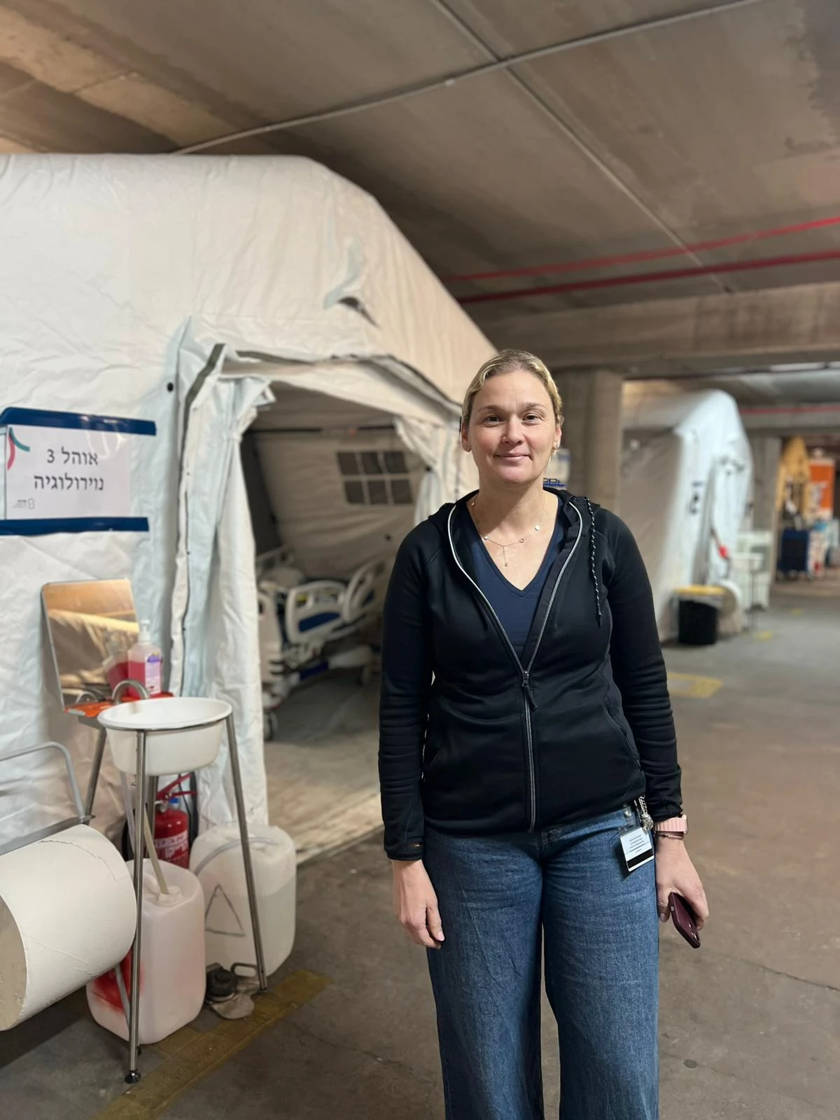 המתחם התת קרקעי במרכז הרפואי שיבא