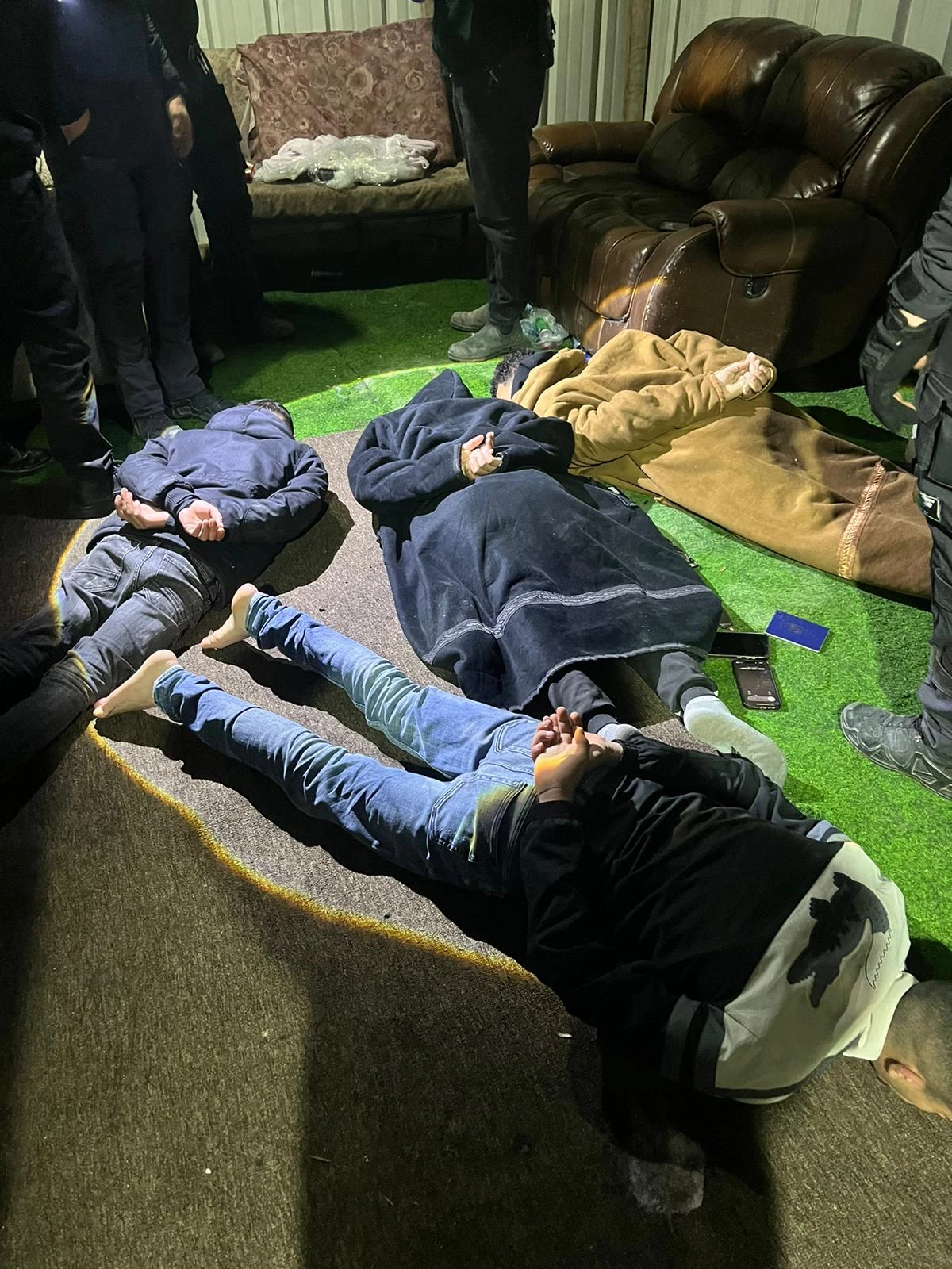 מעצר החשודים ברהט