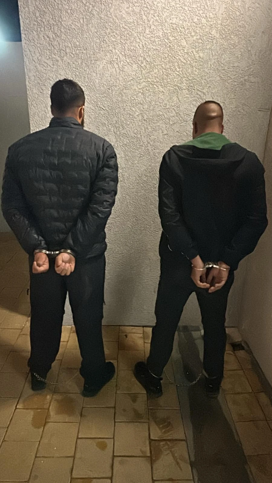 מעצר החשודים בערערה בנגב