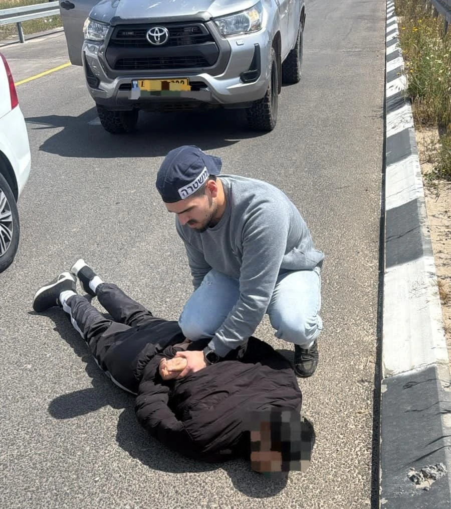 מעצר החשוד בכניסה לאופקים