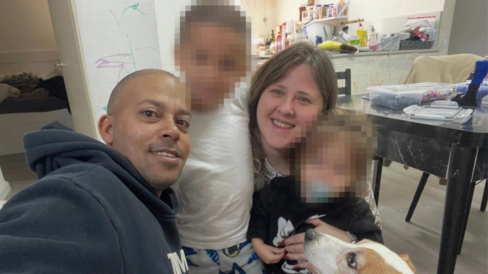 אשתמקר, אשתו וילדיהם