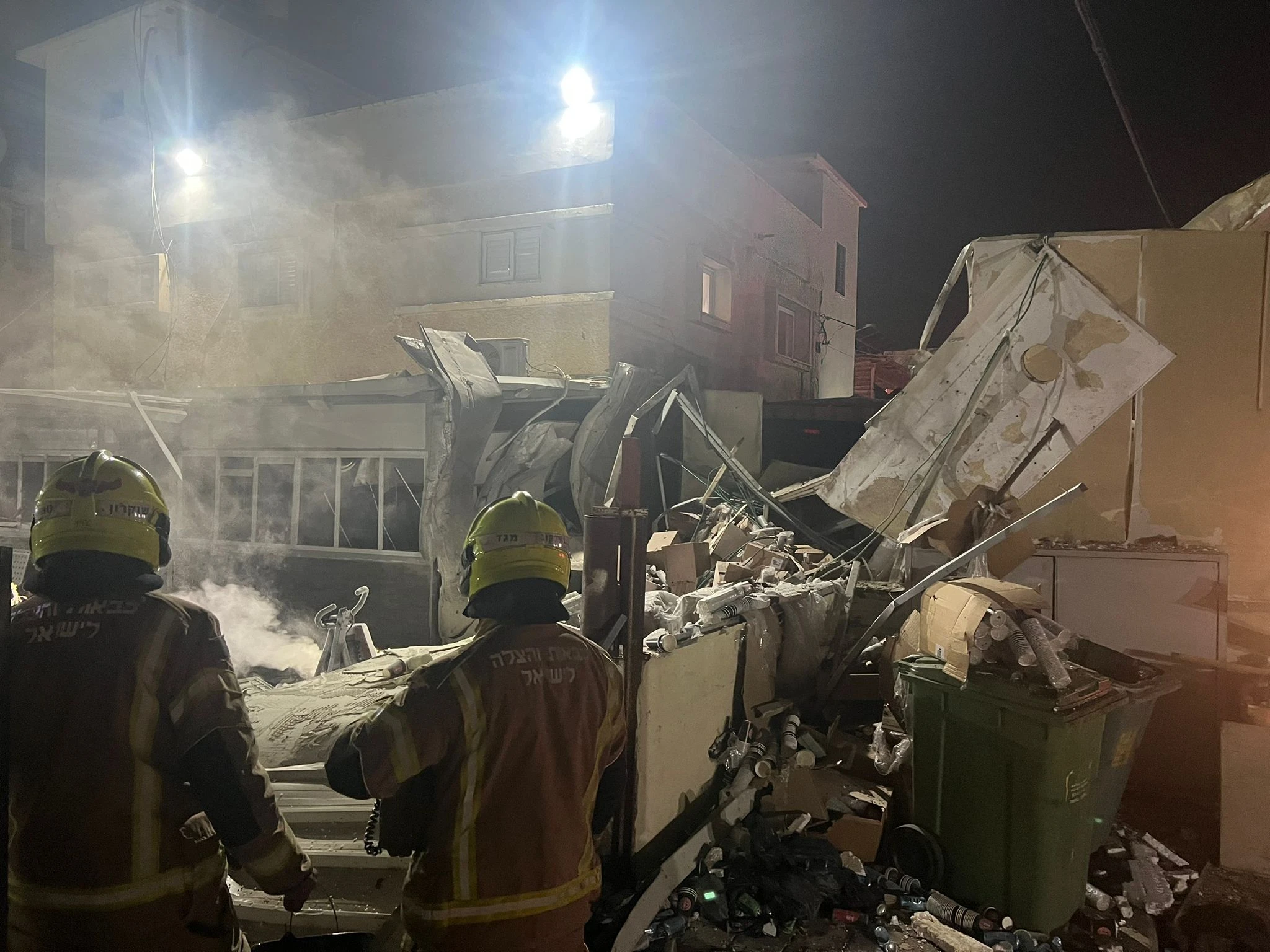 פגיעה בתל שבע. 8.4.26