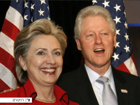 ביל והילרי קלינטון, במהלך השבוע יצא ביל בהתקפות מילוליות כנגד ברק אובמה