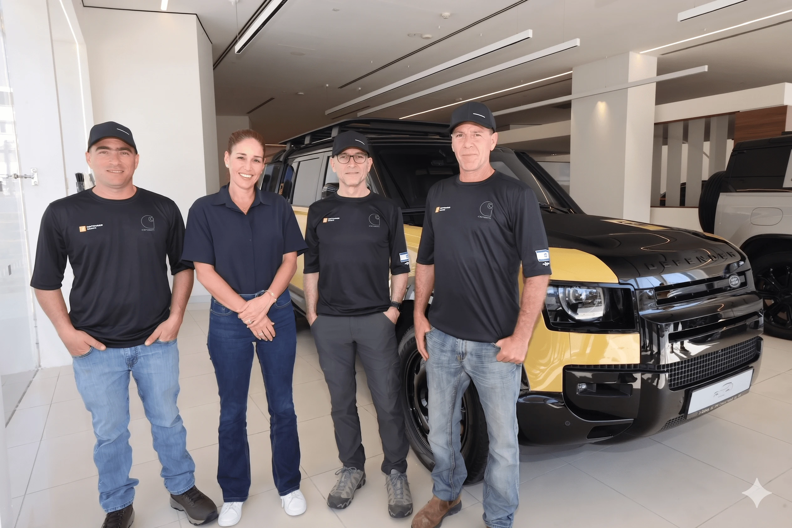 גלית עיני, מנכ"לית המזרח, עם וינטר, קהאן והדר הירש