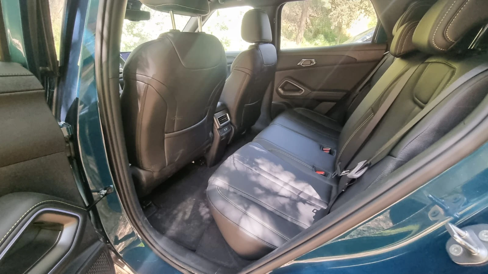 המרווח ב-BYD דומה ל-MG למרות שהוא קצר יותר