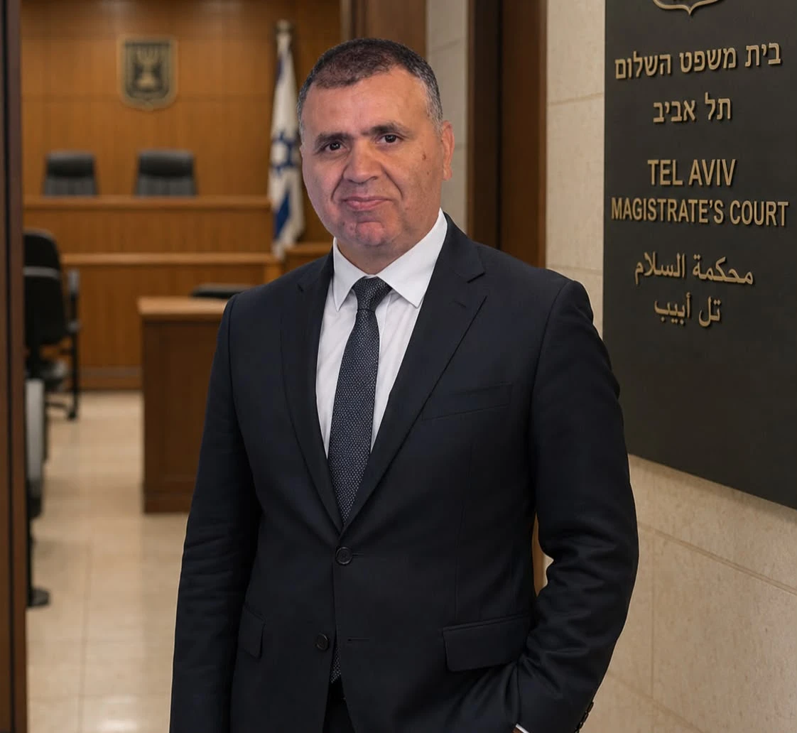 עו״ד עבד נבלוסי המייצג את החשוד