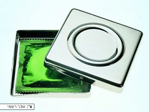 קופסת קונדומים מעוצבת של חברת ALESSI