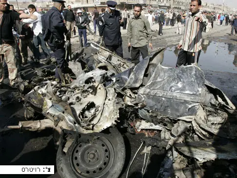 מכונית תופת בפרבר "סאדר סיטי", בגדד