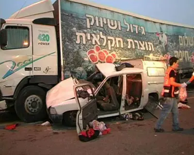 התאונה אתמול באבן שמואל