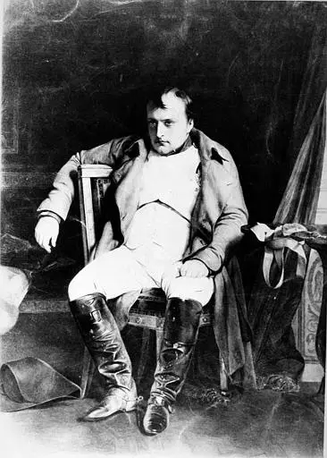התלתל נגזר מראשו של נפוליאון יום לאחר שמת בגלותו באי סנט הלנה
