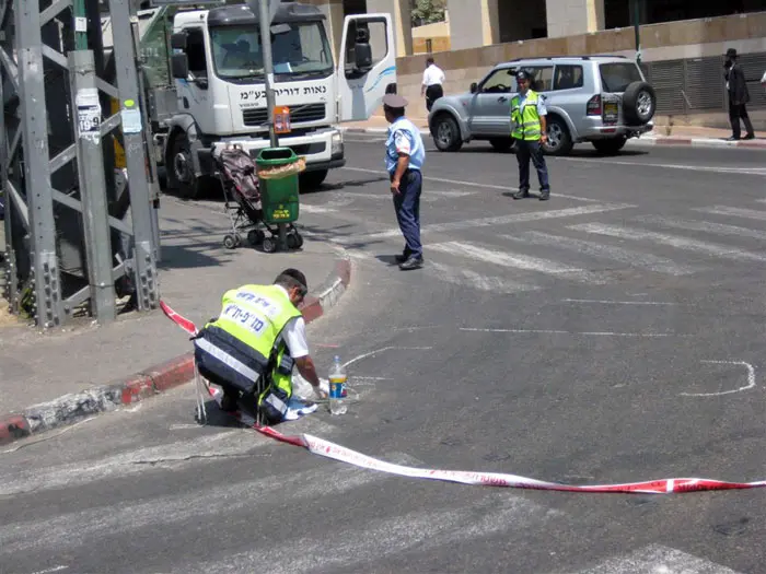 נהג הרכב הפוגע עוכב לחקירה