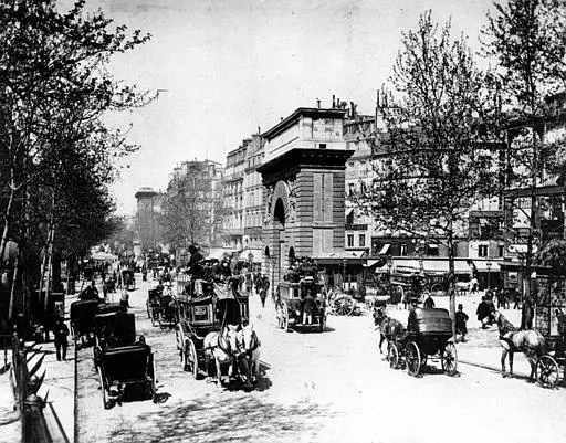 רובע סן מרטין בפריס ב-1900