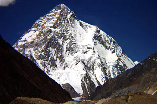 אחוז ההרוגים מכלל המעפילים לפסגה מגיע ל-27%, פי שלושה מאחוז ההרוגים המטפסים על הר אוורסט. הר K2 בצפון פקיסטן