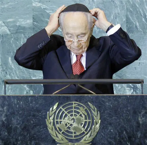 חתם את נאומו בתפילה לשלום שניסח רבי נחמן מברסלב