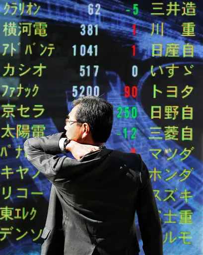 שערי מניות בבורסת טוקיו