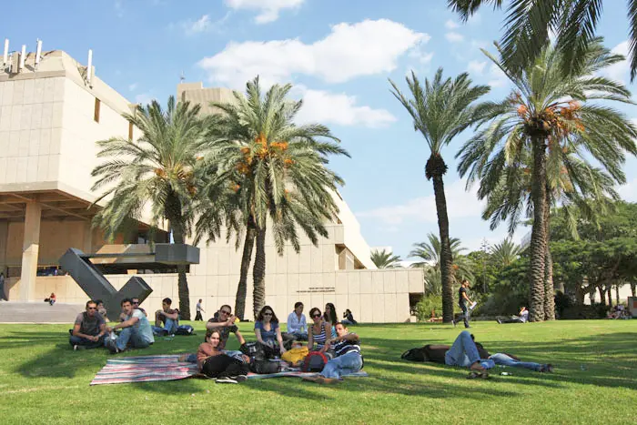 ככה היא נראית היום. אוניברסיטת תל אביב