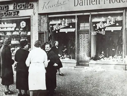 ליל הבדולח בשנת 1938 בגרמניה