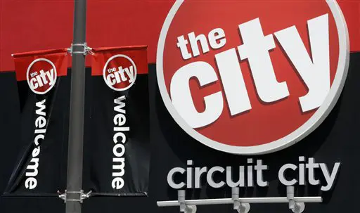 לוגו של רשת חנויות החשמל ומוצרי האלקטרוניקה האמריקאית circuit city