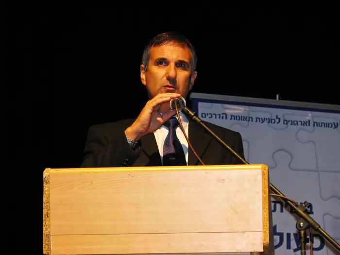 יאיר דורי, הנציג היחיד של העוסקים במלאכה שפקד את האירוע