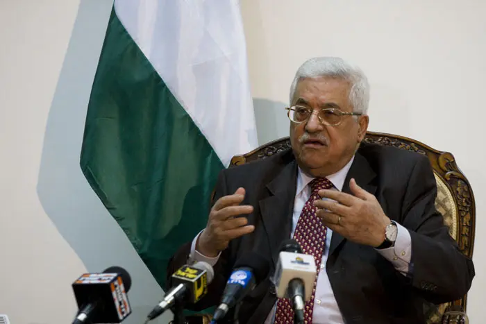 "איננו מתנגדים לנוכחות בינלאומית בגדה המערבית", אבו מאזן.