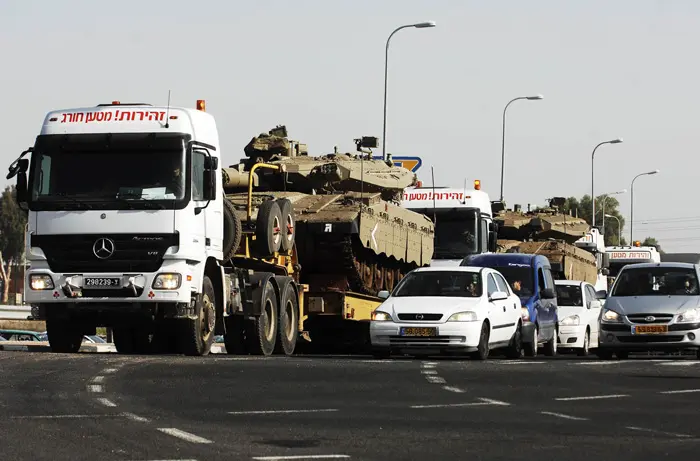 ביומיים האחרונים העביר צה"ל כוחות קרקע גדולים לדרום