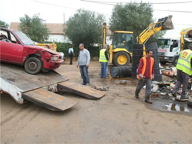 פינוי מגרש המכוניות